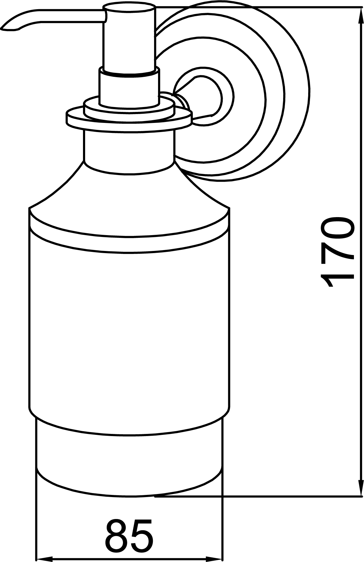 Дозатор Boheme Imperiale 10418 - 1