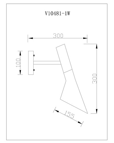 Бра Moderli Turin V10481-1W - 2