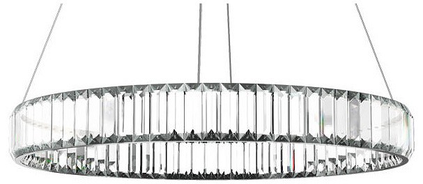Подвесной светильник Loft it Crystal Ring 10135/600 Chrome - 0