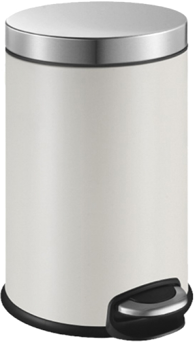 Ведро для мусора Weltwasser WW ERFIE WT 8L белый  10000000901 - 0