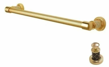 Полотенцедержатель Boheme Murano золото с коричневым 10902-CH-G - 0