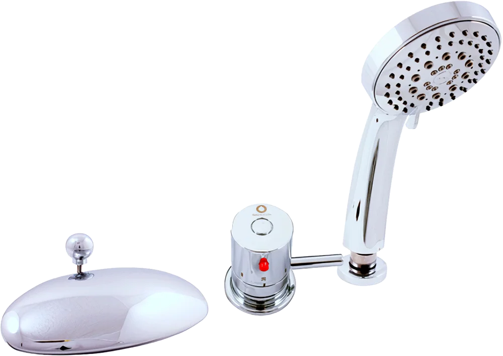 Смеситель на борт ванны термостатический Rav Slezak Dunaj хром DT270.5S - 0