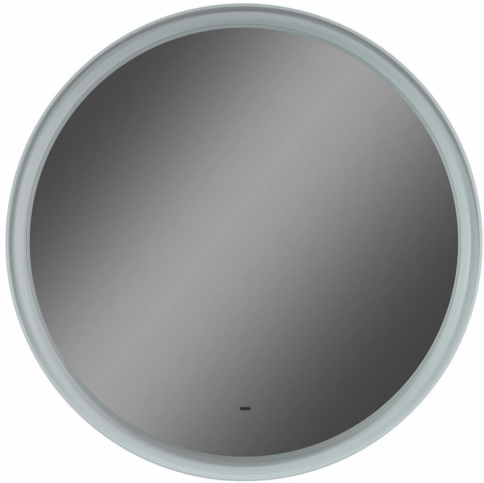 Зеркало круглое STWORKI Гриндстед 80 белое, с подсветкой ЗЛП2157 - 5