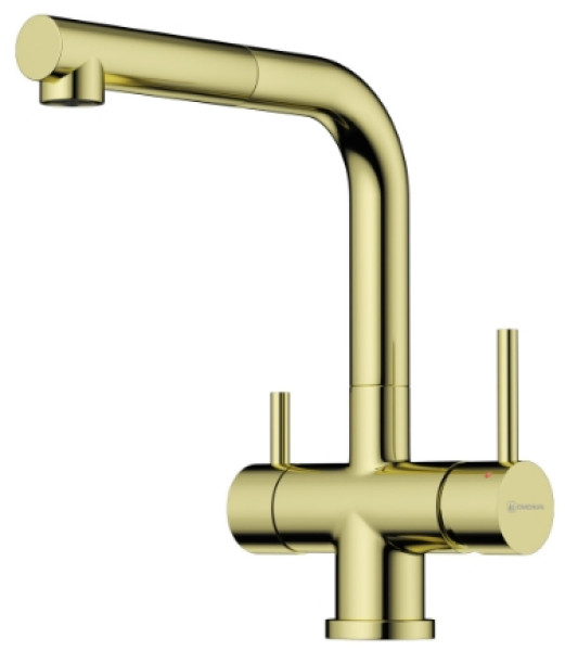 Смеситель для кухни Omoikiri Takamatsu-S LG светлое золото 4994476 - 0