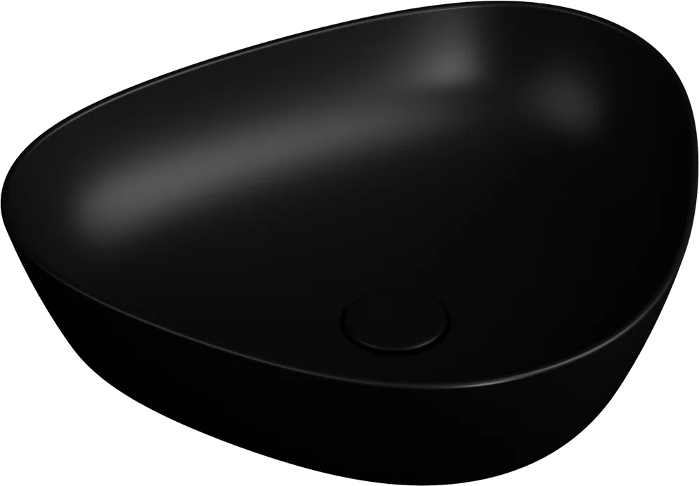 Раковина накладная VitrA Plural 47 матовый чёрный 7812B483-0016 - 0