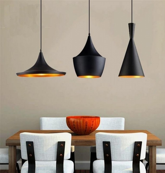 Подвесной светильник LUMINA DECO Foggi LDP 7712-3 PR BK - 6