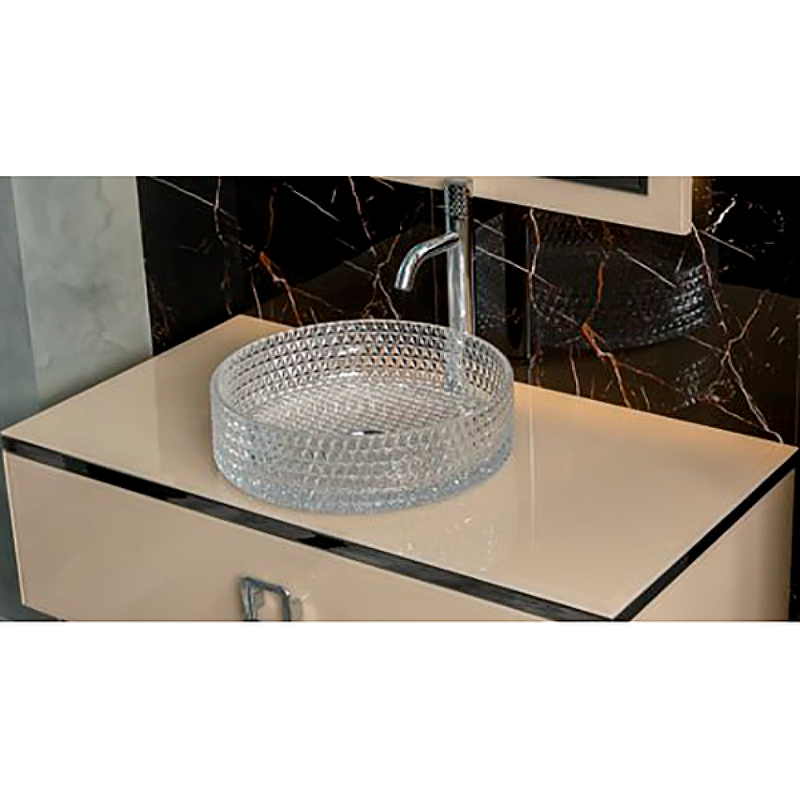 Столешница под раковину Armadi Art Lucido 100 бежевый 853-100-CP Lucido - 1