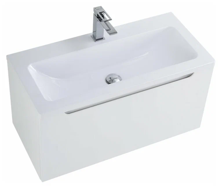 Тумба с раковиной BelBagno Etna 80 белый - 2