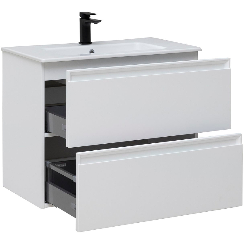 Тумба под раковину Allen Brau Eclipse 80 белый матовый 1.E1002.WM - 6