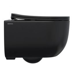 Унитаз подвесной Berges Ventas черный матовый с сиденьем микролифт 082136 - 3