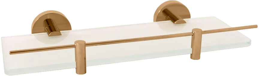 Полка стеклянная Rav Slezak Colorado 60 золото COA0900/60Z - 0