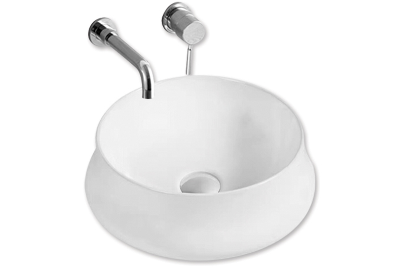 Раковина накладная Ceramalux N 50 белый  9426 - 4