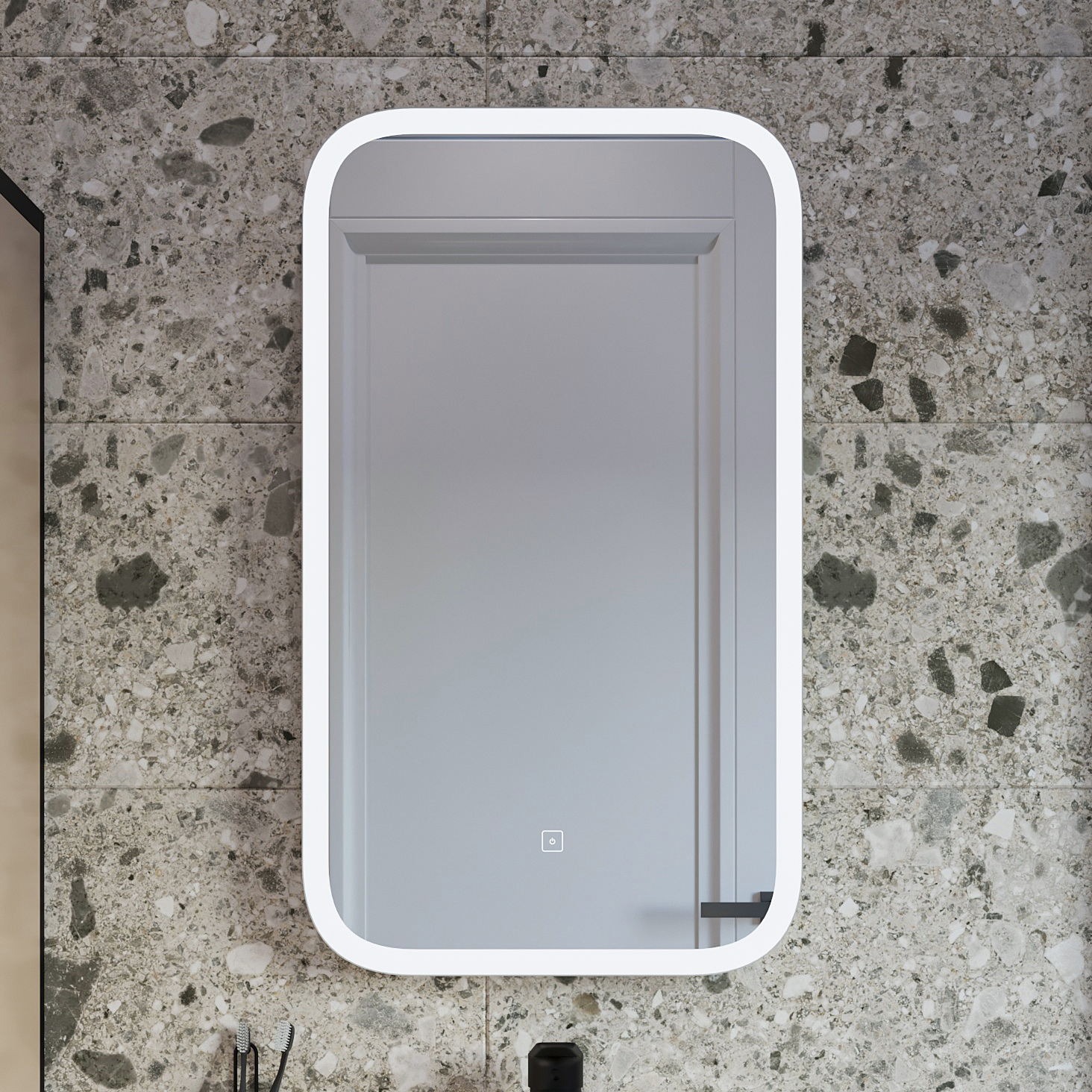 Зеркало DIWO Псков 40 с подсветкой ЗЛП1727 - 0