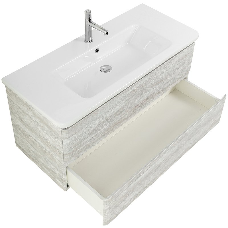Тумба с раковиной BelBagno Albano 105 светлое дерево - 2