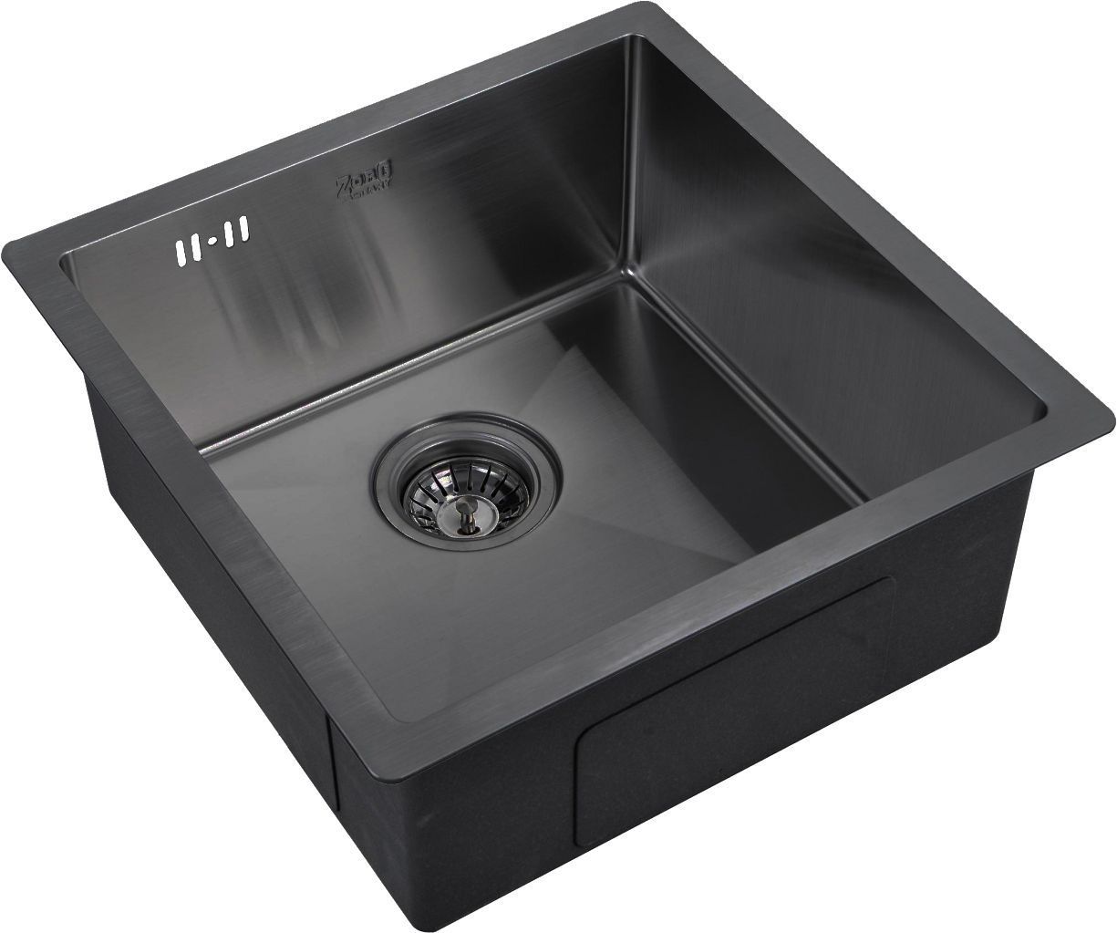 Мойка кухонная Zorg Inox PVD 4444 grafit - 0