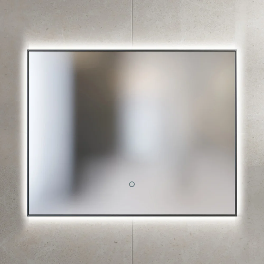 Зеркало Sanvit Панорама 90 с подсветкой черный zpan90bl - 0