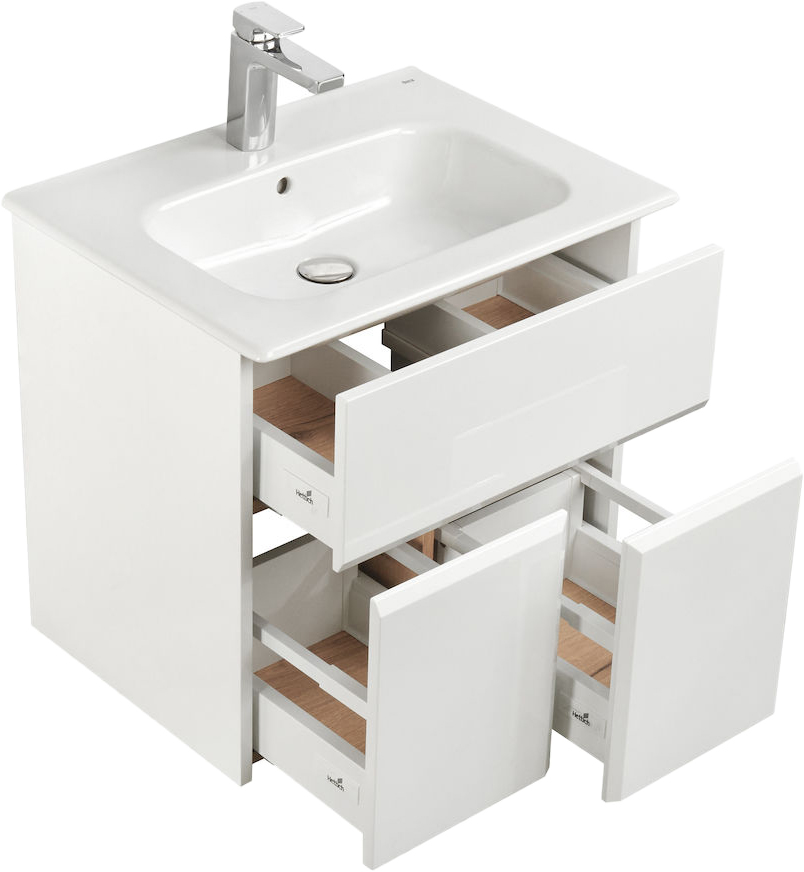 Тумба для комплекта Roca UP 60 белая ZRU9303010 - 4