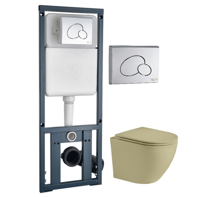 Комплект Weltwasser MARBERG 410 + MERZBACH 004 MT-GN + MAR 410 RD  10000006487 - 0