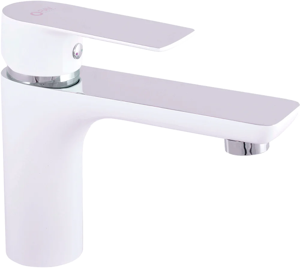 Смеситель для раковины Rav Slezak Vltava белый - хром VT426.5CB - 0