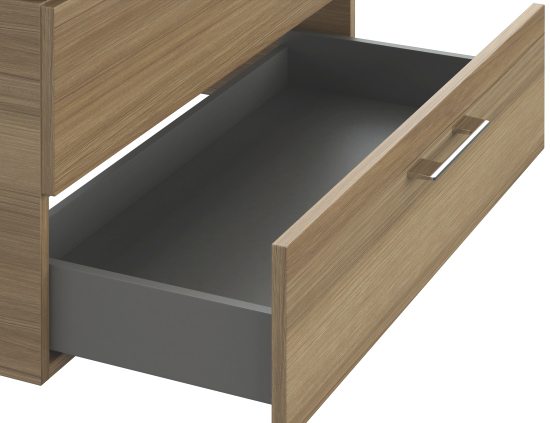 Тумба для комплекта Cersanit Lara 80 орех 63416 - 5