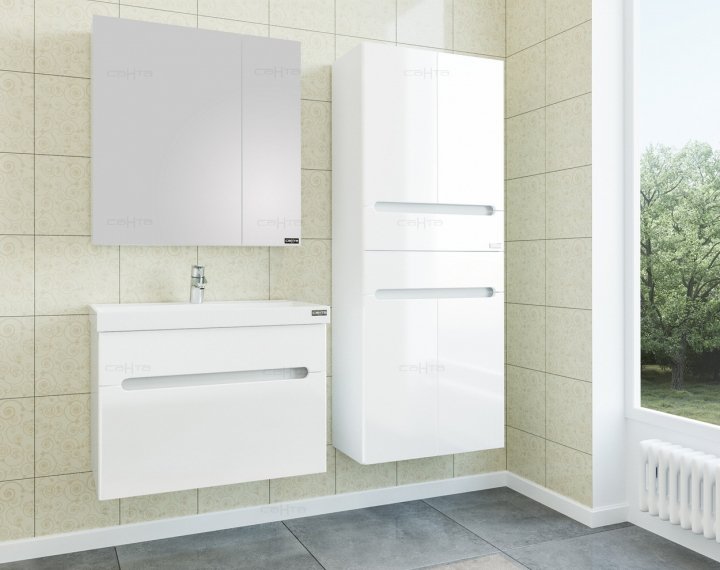 Шкаф-пенал СанТа Лондон 60 подвесной 524002 - 1