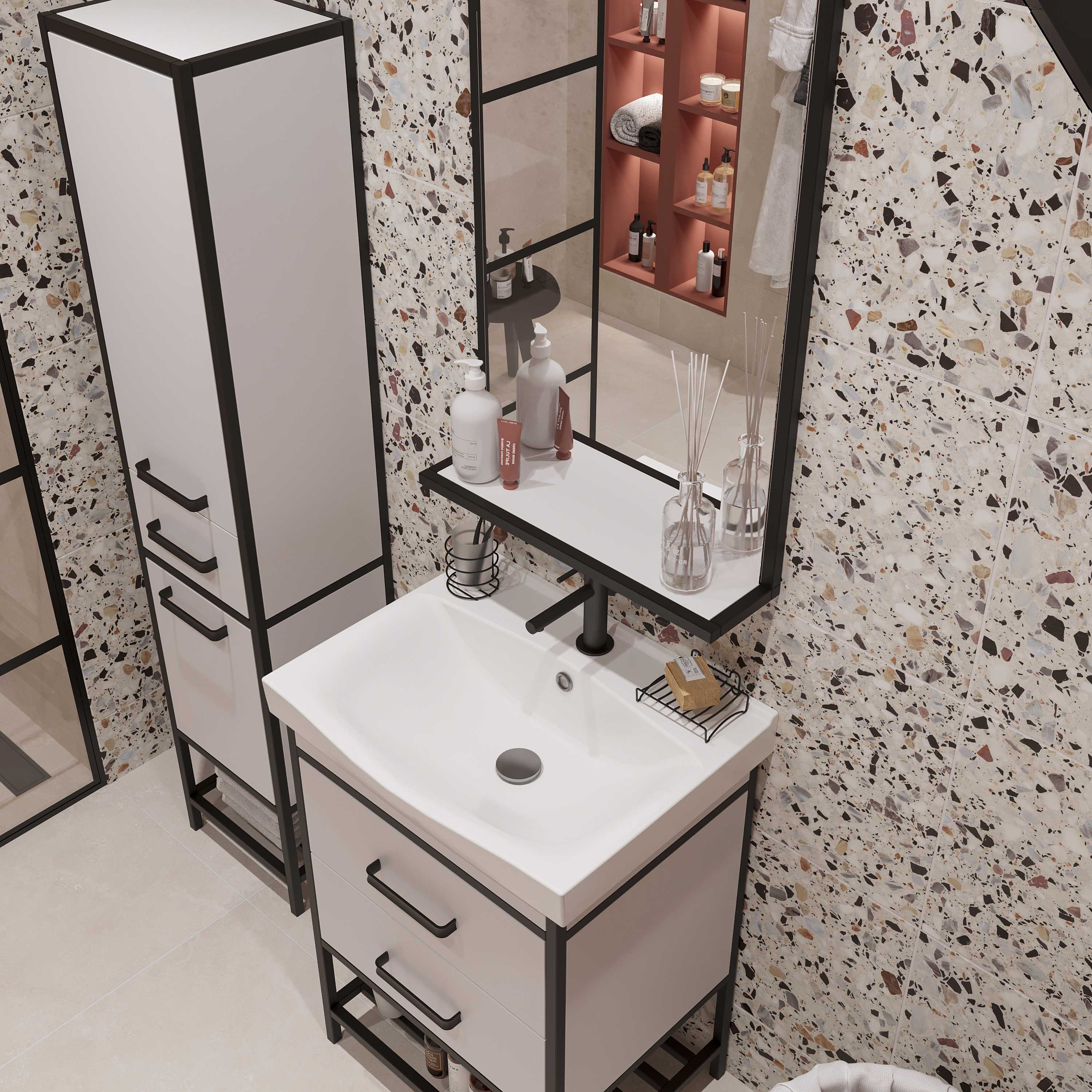 Стакан DIWO Смоленск ПК14786 черный муар - 8