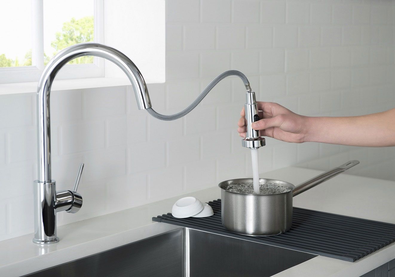 Смеситель Timo Saona 2316/00FL для кухонной мойки - 2