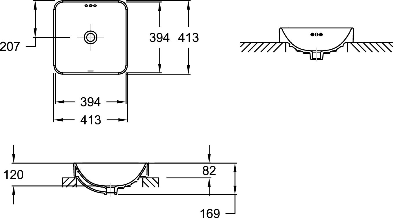 Рукомойник Jacob Delafon Vox E2661-0 белый - 2