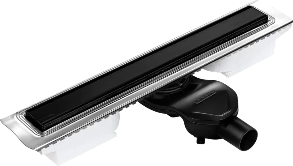 Душевой лоток Berges B1 Keramik 80 черный матовый 095119 - 0