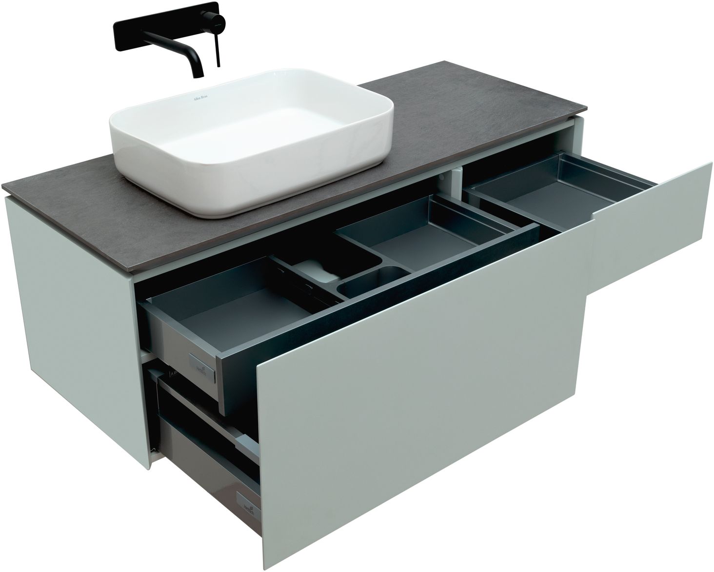 1.21006.PWM INFINITY Тумба 120 L 1+1, рapyrus white matt (274256) - 6