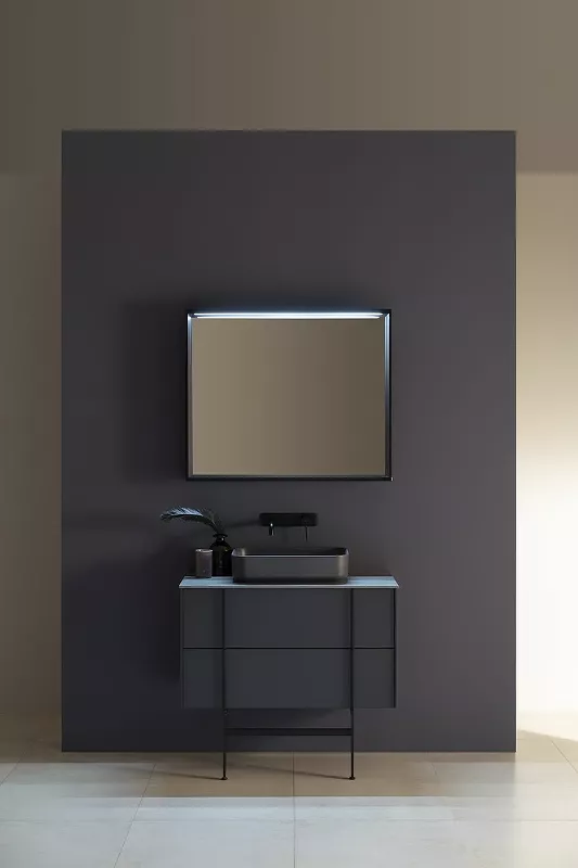 Тумба под раковину Allen Brau Reality 120 черный матовый 1.32008.AM - 5