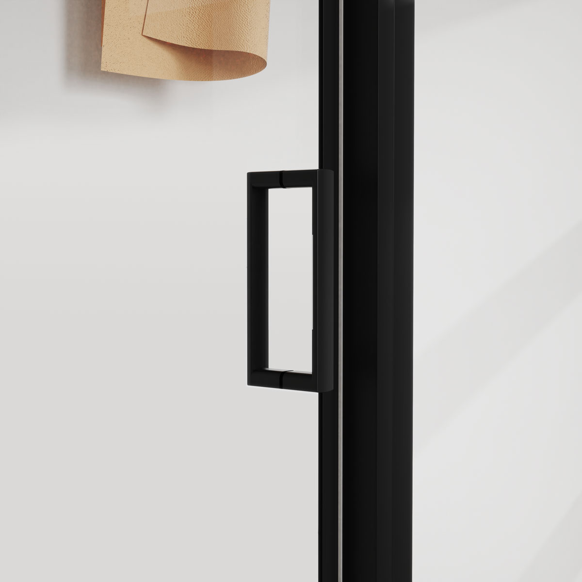 Душевой уголок Vincea City 120х90 профиль черный стекло прозрачное VSR-5CT9012CLB - 2