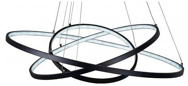 Подвесной светильник iLedex Axis D098-3 (800x600x400) BK - 0