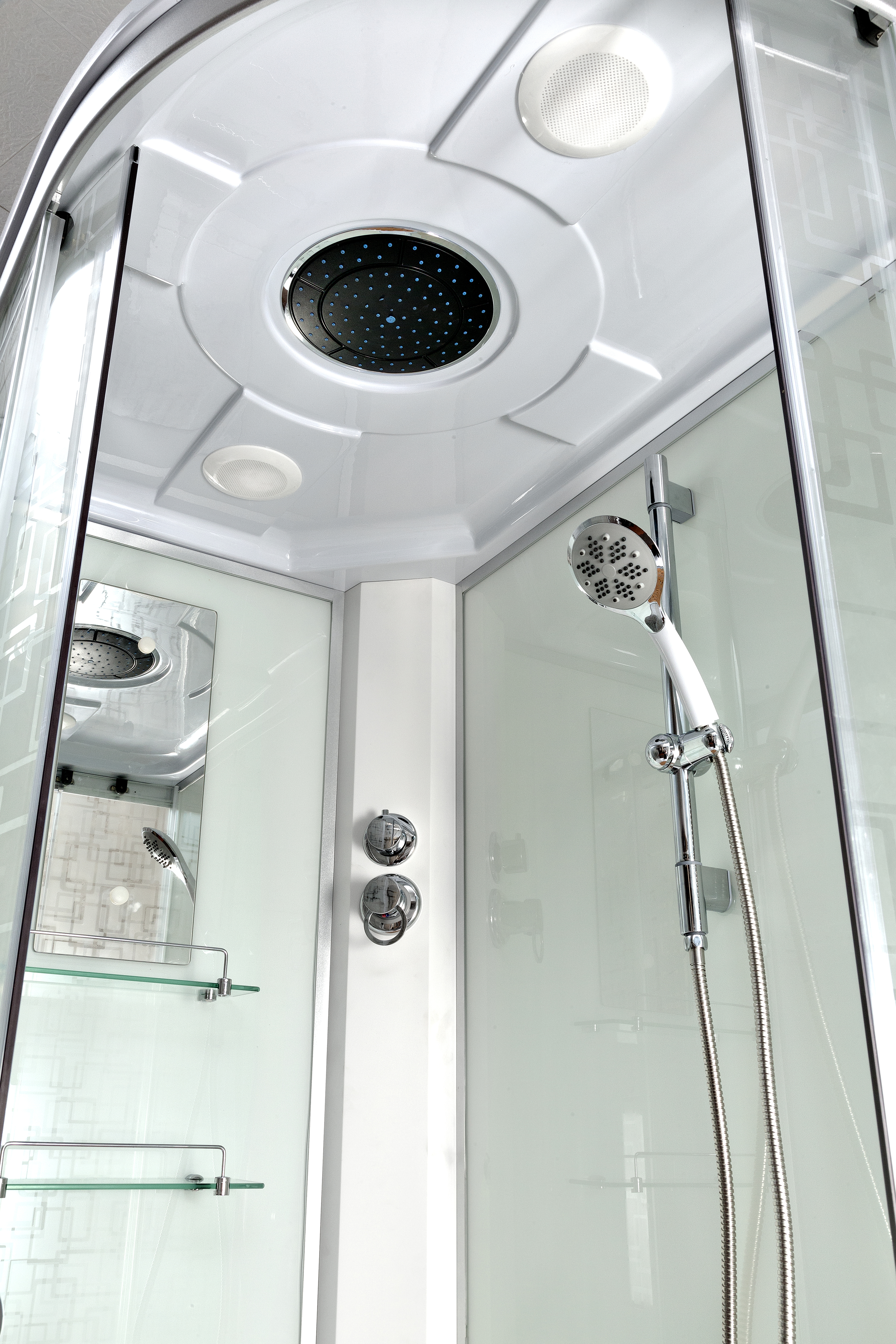 Душевая кабина DETO EM4511L с высоким поддоном, с сиденьем - 3