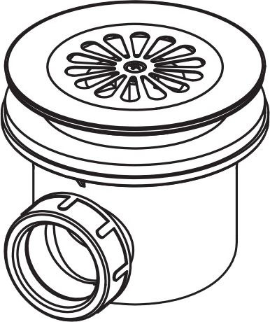 Сифон для поддона AlcaPlast A48 - 2