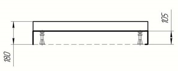 Панель для поддона 90х90 см Aquatek EKR-F0000065, белый - 2