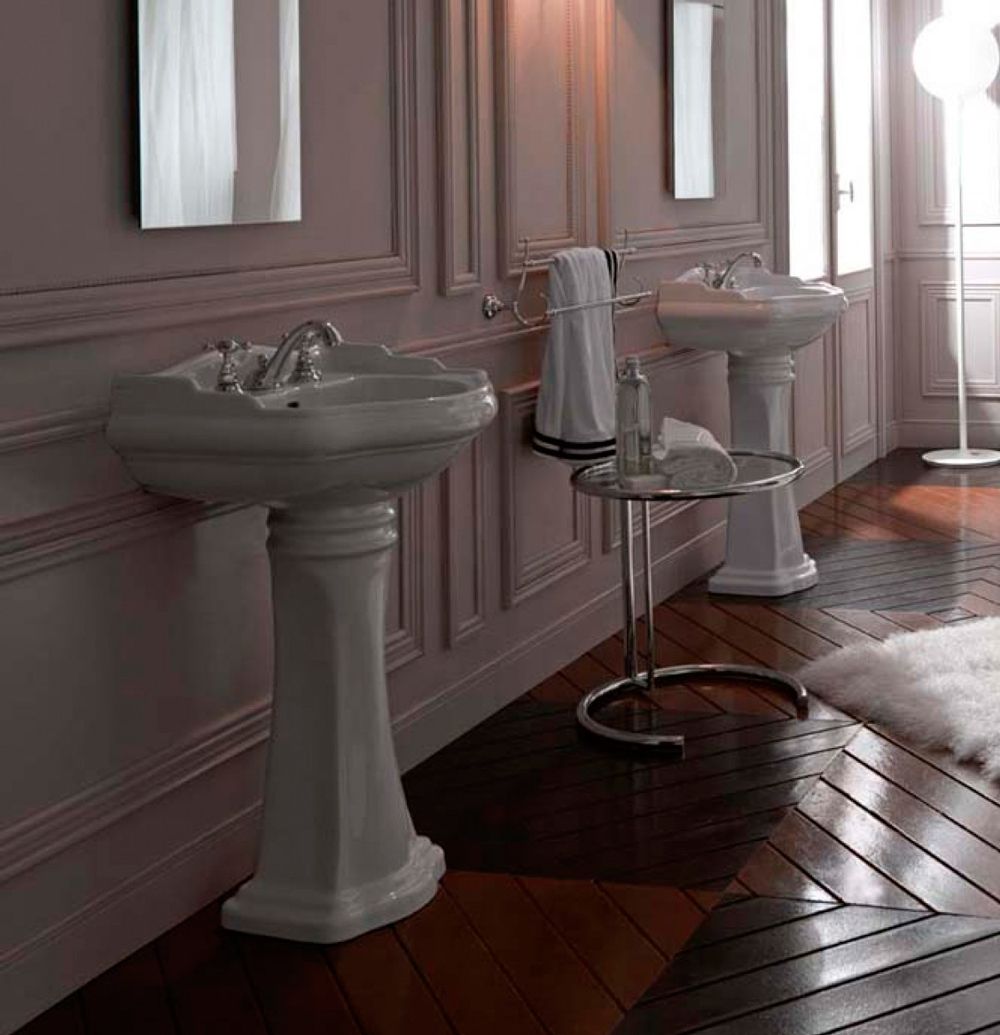 Раковина подвесная Kerasan Retro 55 белый  104501*3 - 3