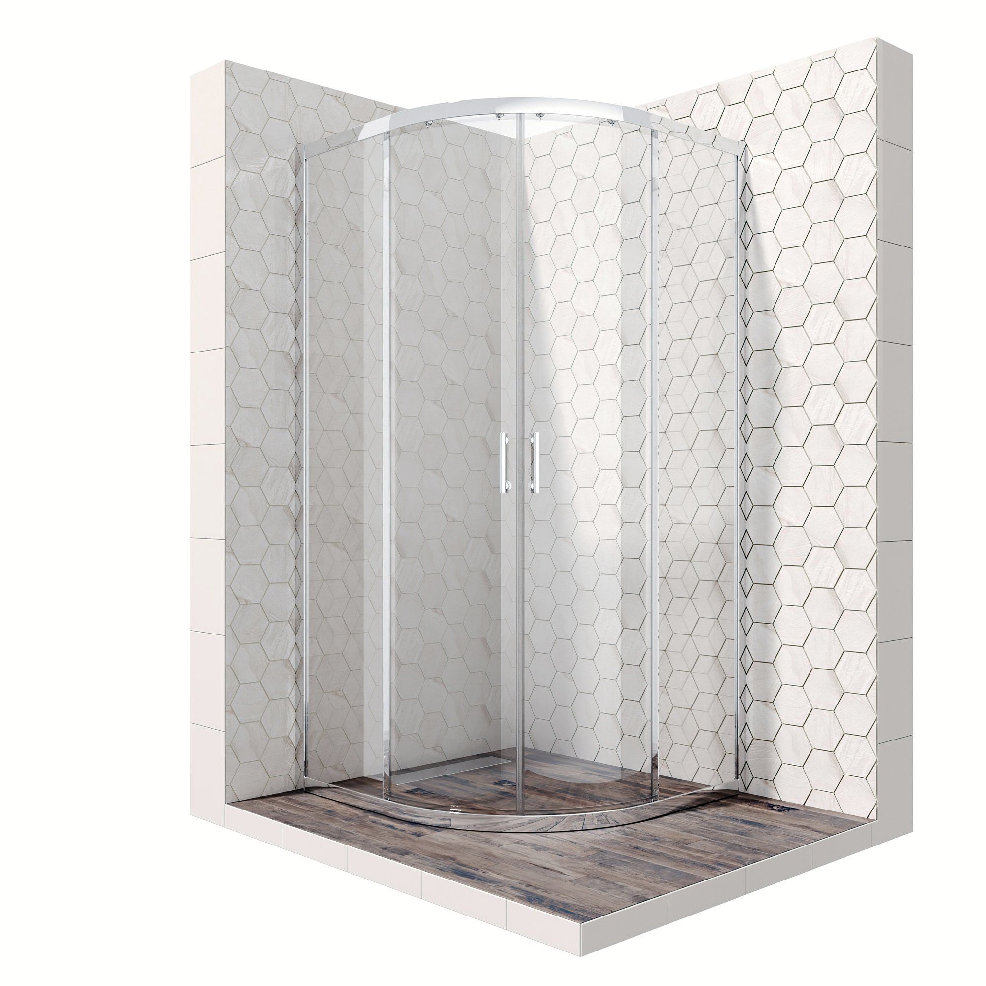Душевой уголок Ambassador Kingston 14011104 90х90 см - 0