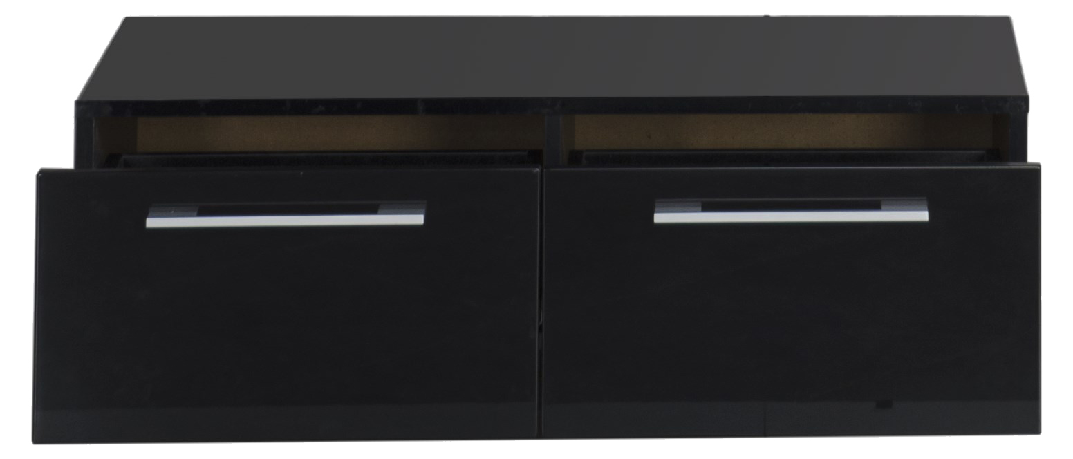 Тумба Aquanet Нота 100 подкатная, черная 170734 - 5