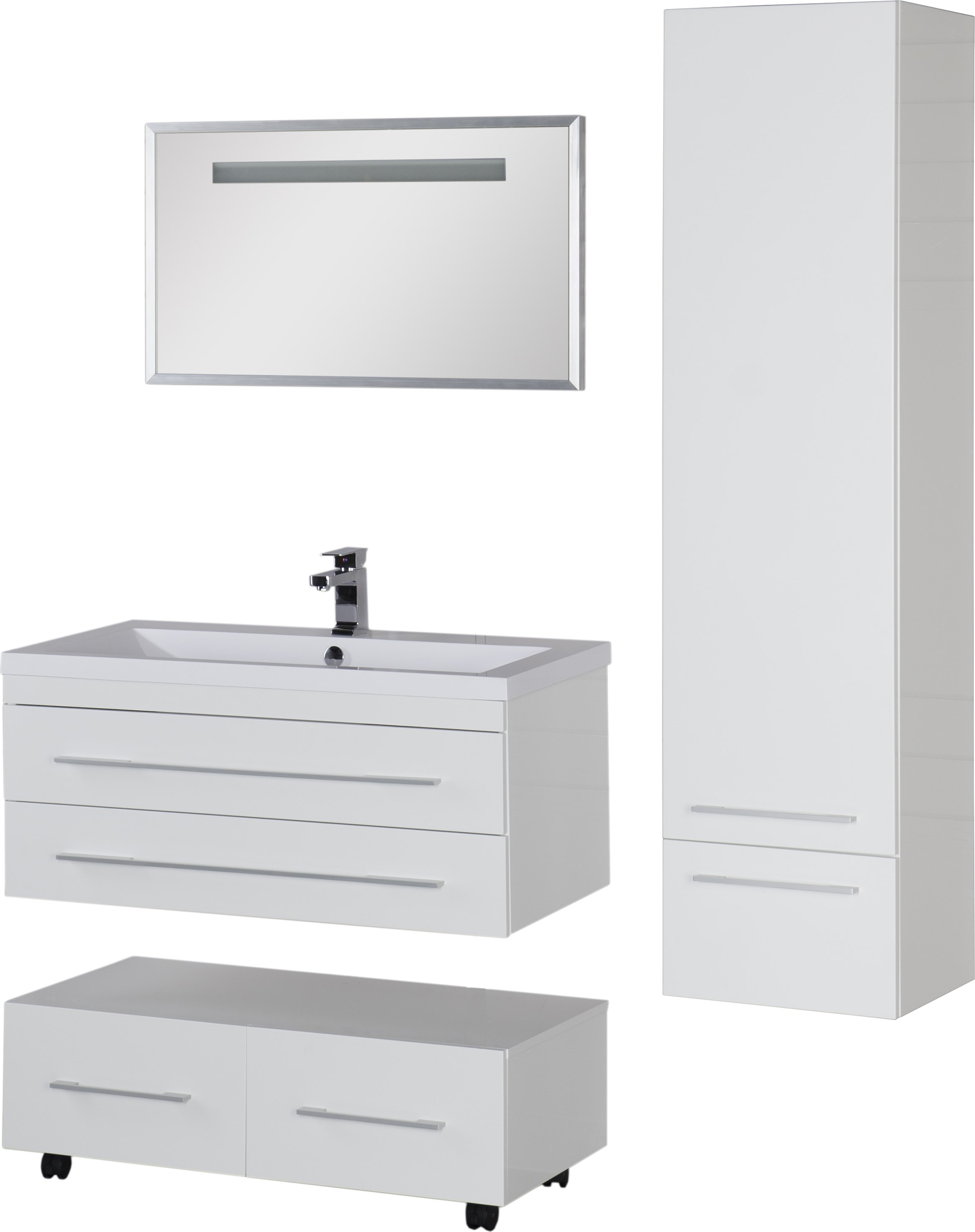 Мебель для ванной Aquanet Нота 100 белая 171496 - 30