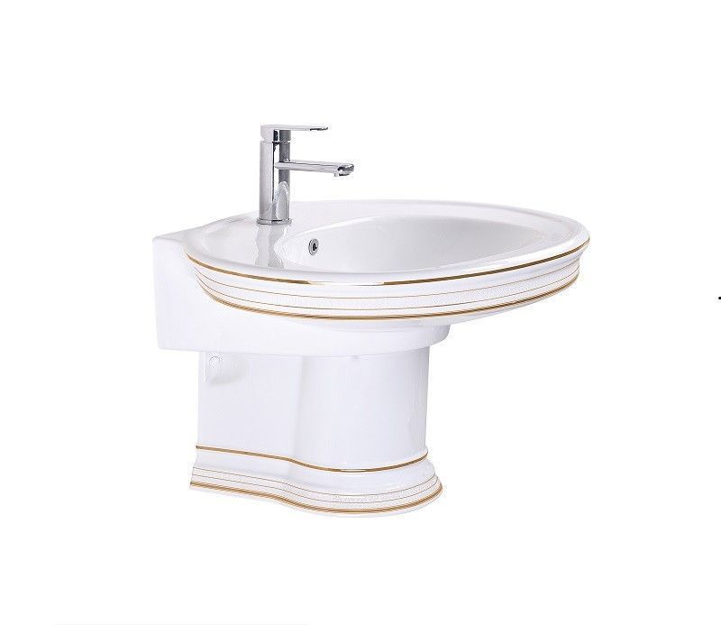 Раковина напольная Ceramalux Classic белый  4290 - 0