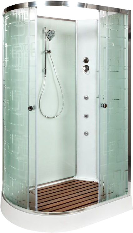 Душевая кабина Deto ЕМ 120х80  EM1512RNGM - 0