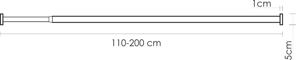 Карниз для ванны Wasserkraft Dinkel 200 серебро SC-461120 - 5