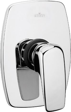 Смеситель Webert Kimono KI880101015 С ВНУТРЕННЕЙ ЧАСТЬЮ, хром - 0