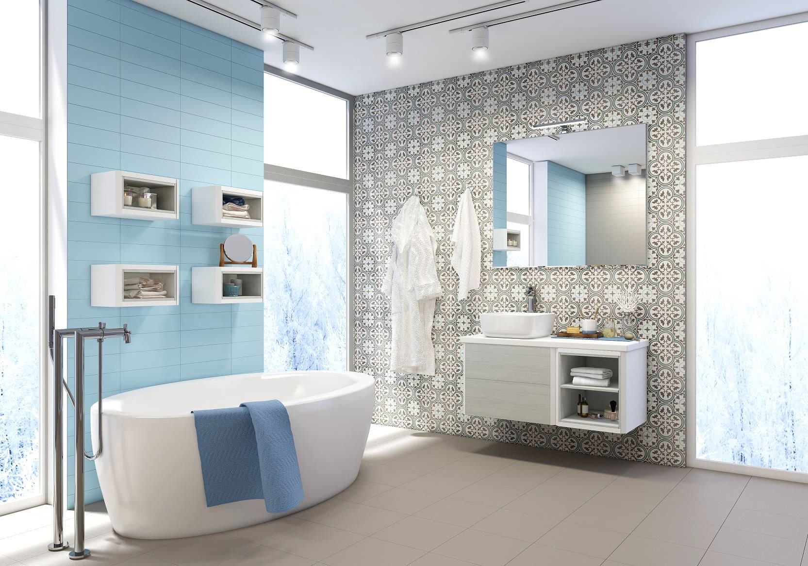 Полка AQUATON Брук 30 дуб латте 1A202603BCDL0 - 1