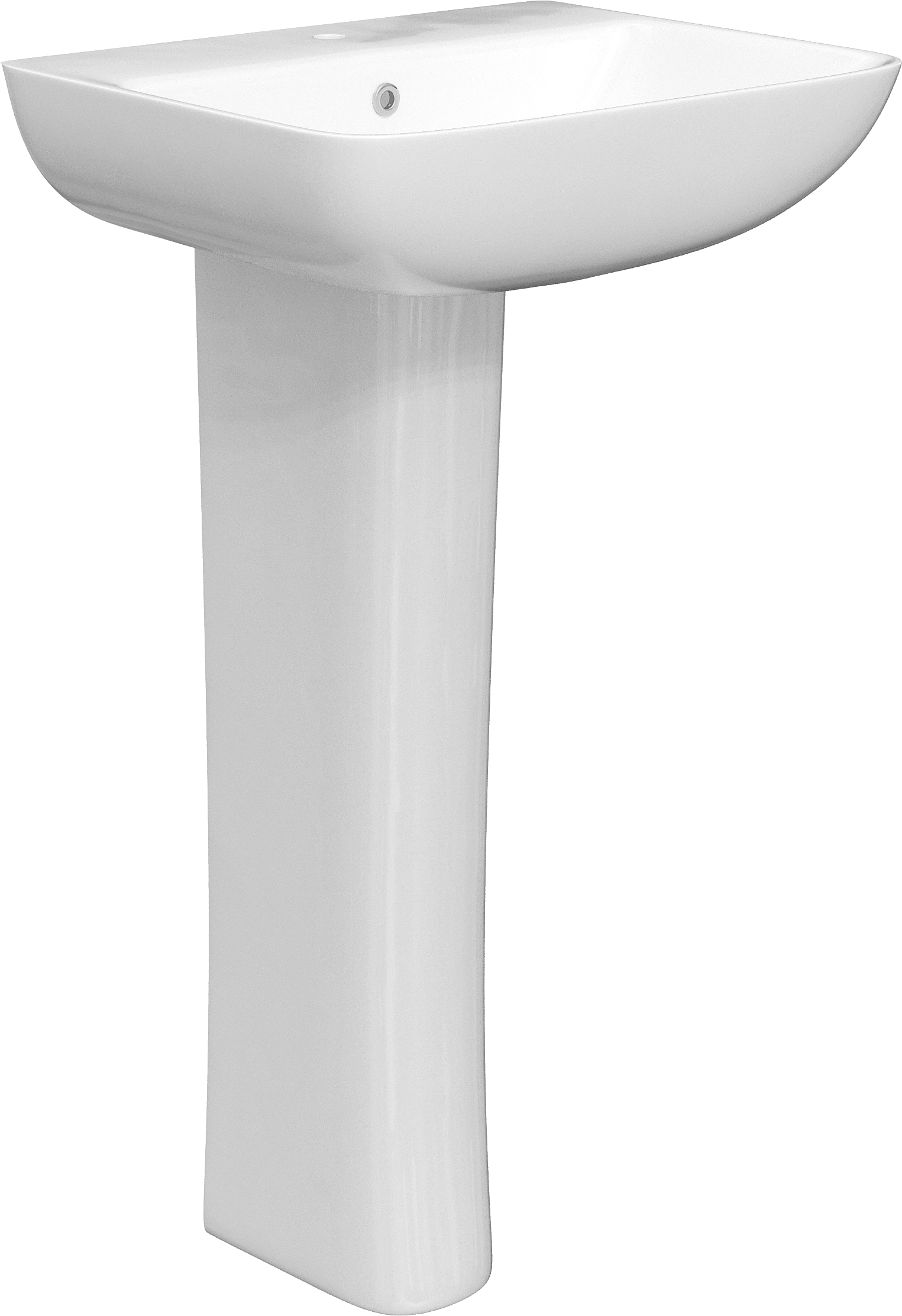 Раковина STWORKI Дублин 45 с пьедесталом 558292 - 0