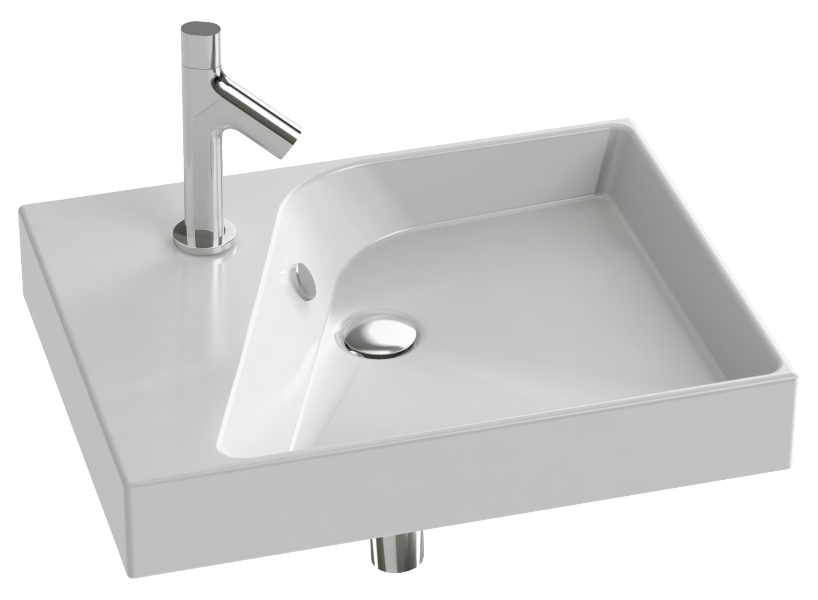 Раковина Jacob Delafon Rythmik EXQ112-Z 60 см EXQ112-Z-00 - 0