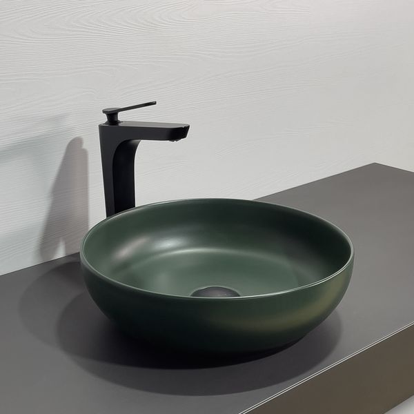 COMFORTY. Раковина COMFORTY 113MDG темно зеленый матовый 00-00012223 - 6
