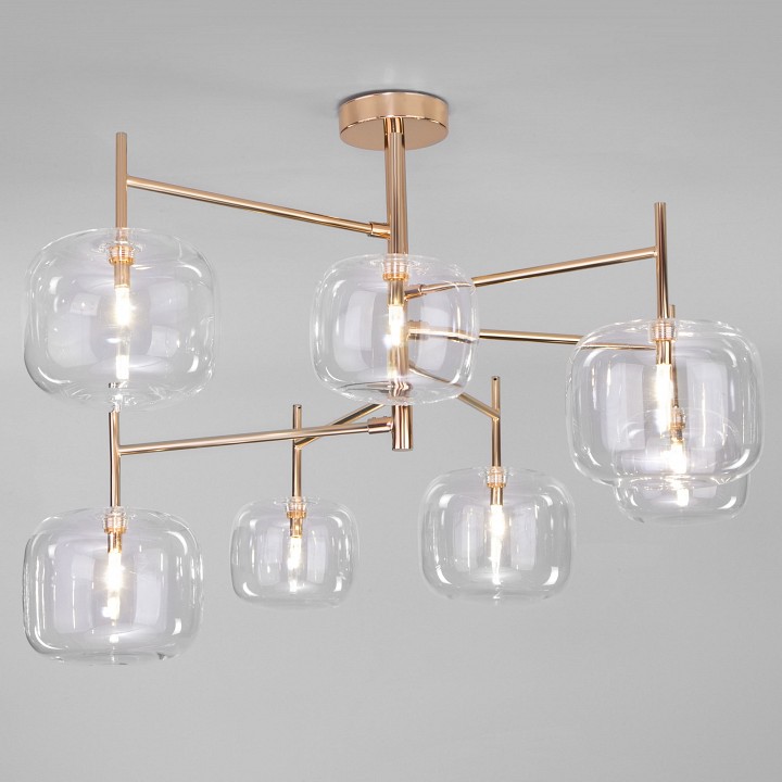 Люстра на штанге Eurosvet Jar 70128/7 золото - 1