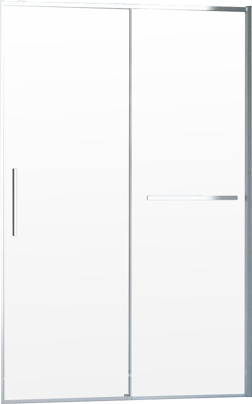 Душевая дверь Vincea Slim Soft 150х200 профиль хром стекло прозрачное VDS-1SS150CL - 8